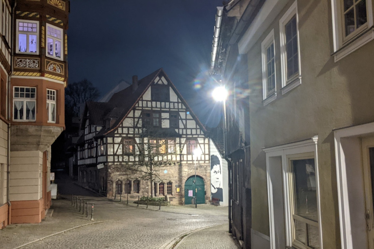 Eisenach: Caminhada guiada pela cidade velha sem vigia noturnoEisenach: caminhada autoguiada pela cidade velha para explorar a cidade