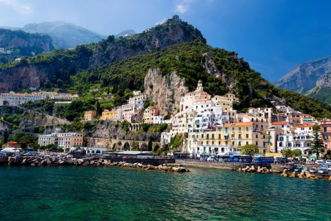 Visite guidée de Pompéi et d'Amalfi avec billet d'entrée
