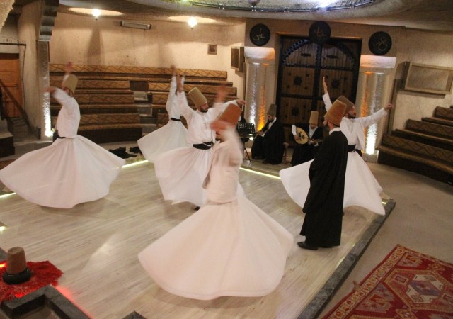 Visit Pamukkale Traditional Whirling Dervish Ceremony in Cappadoce