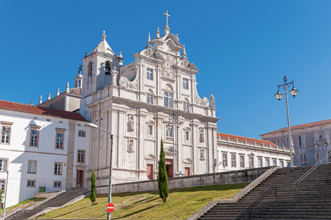 Visita ao Santuário de Fátima e Passeio Turístico em CoimbraSantuário de Fátima e city tour em Coimbra com almoço