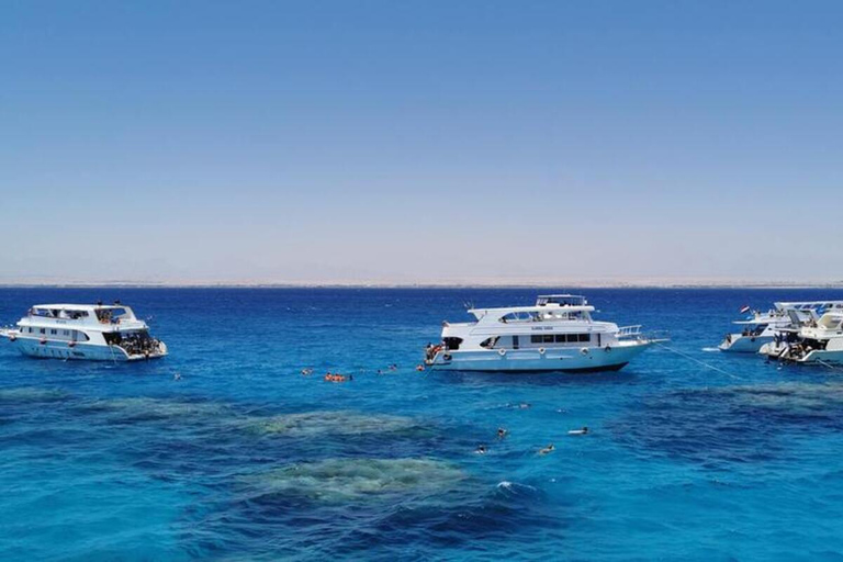 Sharm El-Sheik: passeio de barco com fundo de vidro no recife de coral