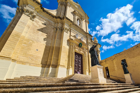 Från Malta: Dagsutflykt till Gozo med templen i GgantijaMed engelsktalande guide