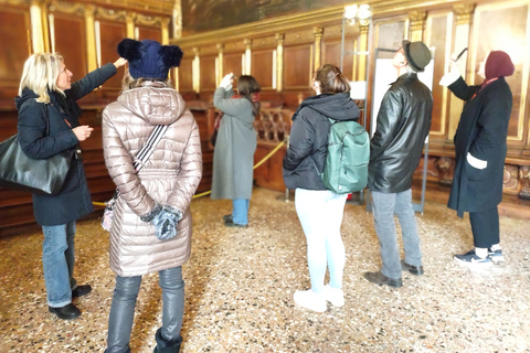 Venice: Doge&#039;s Palace Guided Tour with Optional Gondola RideSmall Group Tour in English without Gondola Ride