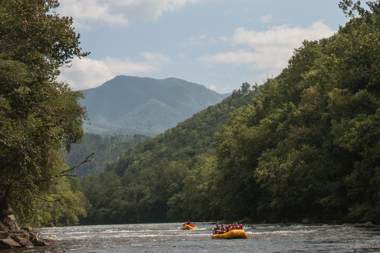Z Hartford: spływ tratwami po rzece Upper Pigeon River