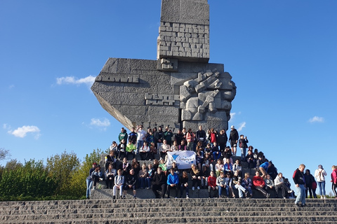 Gdansk: visite du château de Malbork et de la Westerplatte avec déjeuner localChâteau de Malbork: visite avec déjeuner traditionnel