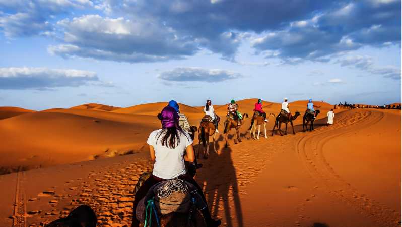 From Fez: Sahara Desert 2-Day Tour with Merzouga Camp Stay
