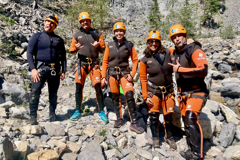 Banff: Canyoning-Anfänger-Halbtagestour