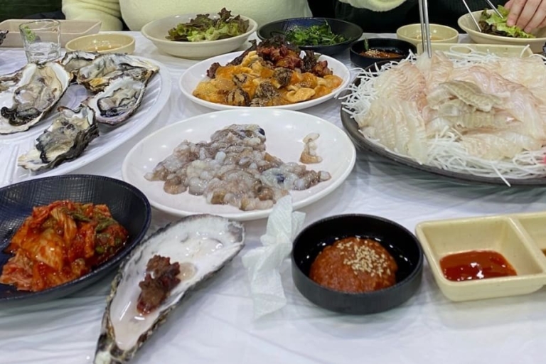 Séoul: visite guidée du marché aux poissons de Noryangjin et dégustation de plats