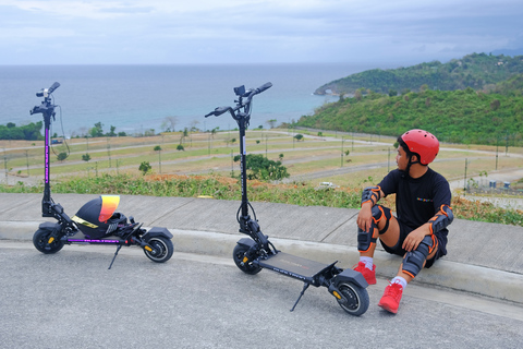 Boracay: Giro in scooter elettronico DualtronBoracay: giro in monopattino elettrico Dualtron