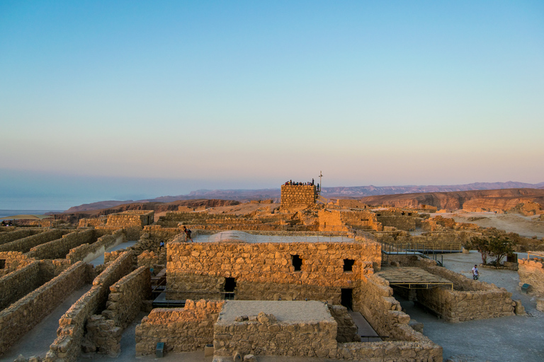 Z Tel Awiwu: Masada o wschodzie słońca, Ein Gedi i wycieczka po Morzu MartwymZ Tel Awiwu: Masada o wschodzie słońca, Ein Gedi i wycieczka nad Morze Martwe