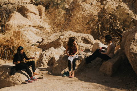 Z Tel Awiwu: Masada o wschodzie słońca, Ein Gedi i wycieczka po Morzu MartwymZ Tel Awiwu: Masada o wschodzie słońca, Ein Gedi i wycieczka nad Morze Martwe