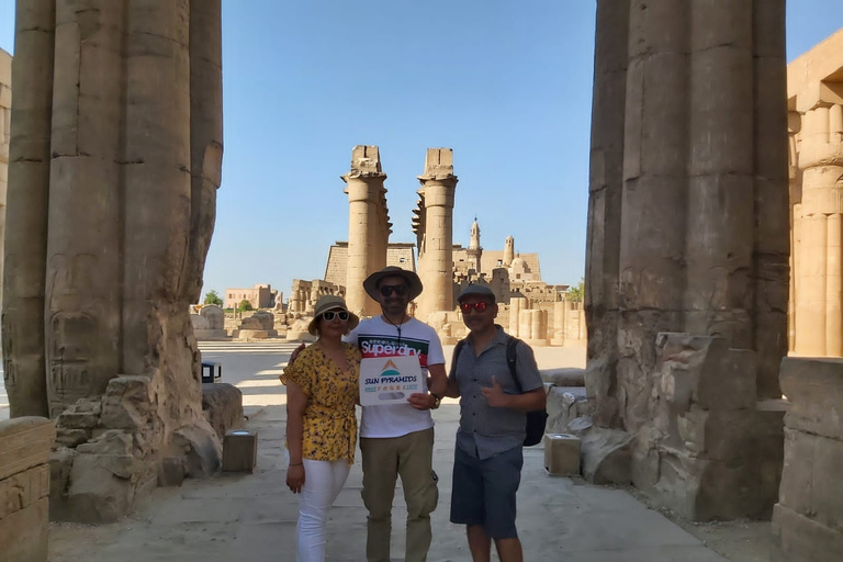 Cairo: Excursão noturna para Luxor saindo do Cairo em trem VIPTour guiado incluindo traslados, guia de turismo, refeições e entradas