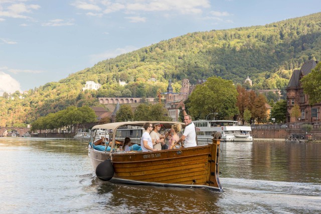 Visit Heidelberg Private Neckar River Historic Boat Tour in Heidelberg, Germany