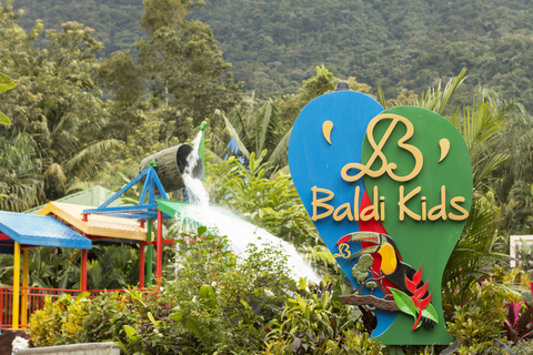 Costa Rica: Baldi Hot Springs Tagespass mit optionalen MahlzeitenBaldi Hot Springs Tagespass mit Abendessen