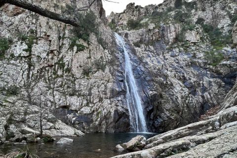 Villacidro: Piscina Irgas Waterfall Guided Trek with Tasting