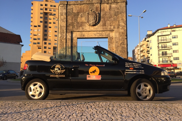 Porto private city tour in convertible car 3 paxMercedes Benz 320 S Class up to 4 pax