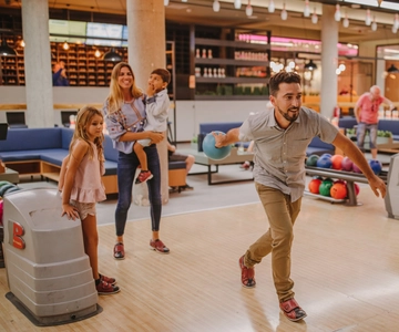 Eintrittskarte für die Bowling-Session in Holiday World