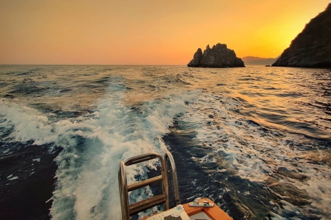 Vanuit Positano: Zonsondergangcruise langs de Amalfikust - GroepsreisCruise bij zonsondergang