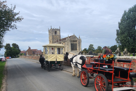 York: giro privato in carrozza trainata da cavalli e tè pomeridiano