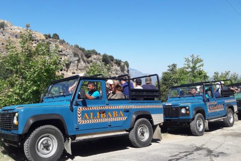 Fethiye: Jeep Safari Tour to Tlos Ruins & Yakapark with BBQ