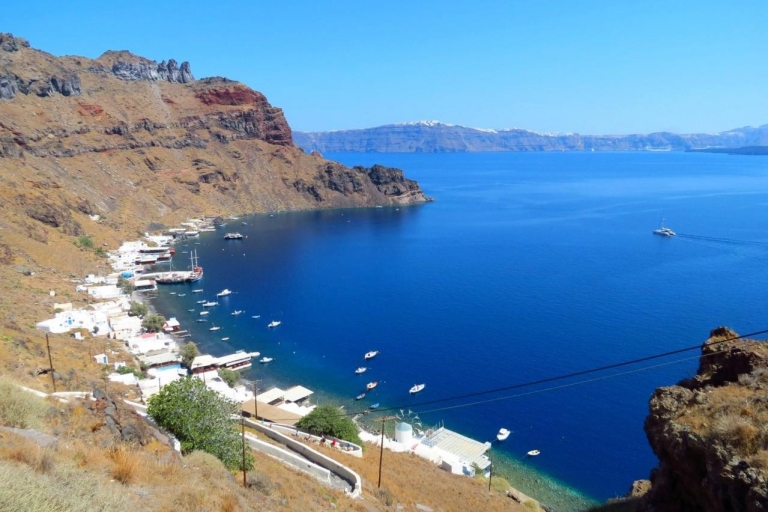 Santorini: Private Sailing Yacht Cruise with Meal & Swimming Santorini Oia: Private Day Sailing Yacht Cruise