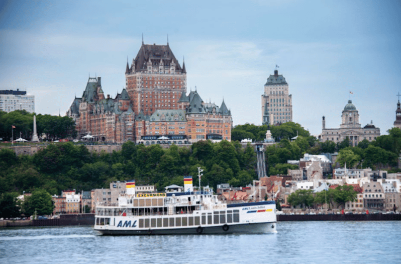 Montréal: Québec City, tour delle cascate di Montmorency e crociera fluviale