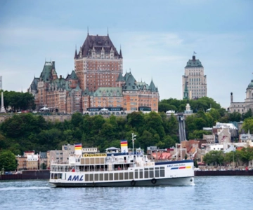 From Montreal: Quebec City Trip + Cruise & Montmorency Falls