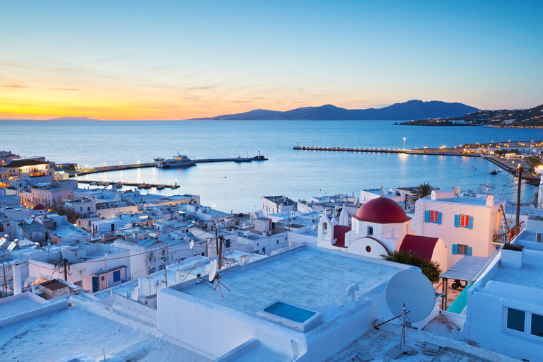 Excursion à terre à Mykonos pour les passagers de navires de croisière