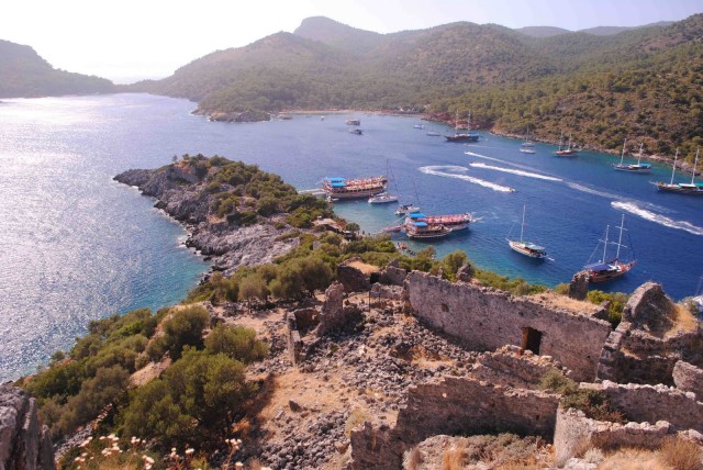 Visit Fethiye Butterfly Valley Full-Day Boat Trip with Lunch in Fethiye