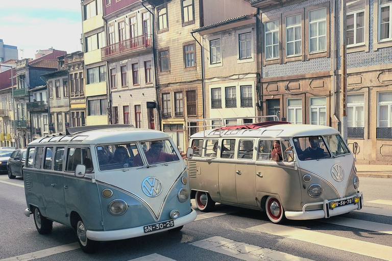 Porto: Private Sightseeing Tour by VW Kombi (2–8 People) Porto: Exclusive Sightseeing Tour- VW Kombi (2 to 8 people)