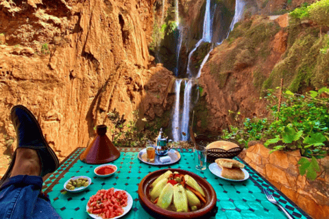 Desde Marrakech: Cascadas de Ouzoud con guía y paseo en barco