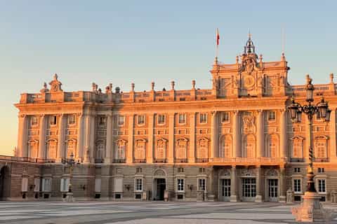 Madrid city walking tour and Royal Palace skip-the-line combo