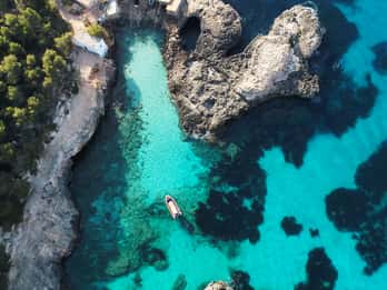Fra Cala Figuera: Båttur til Cala Marmols og Caló de Moro