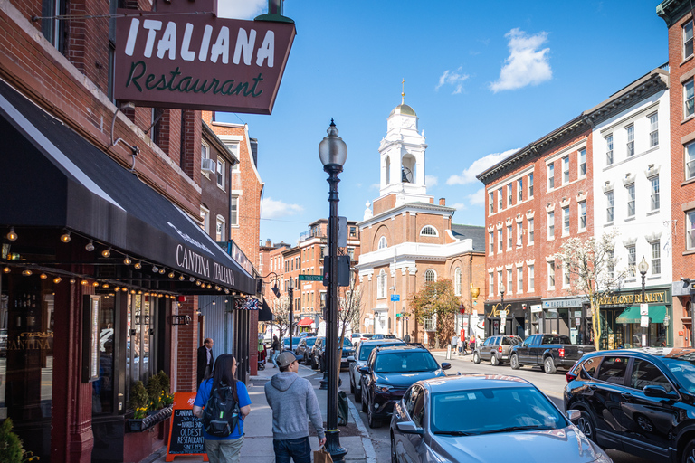 Boston: Experiencia gastronómica en North End con pizza, carne y quesoVisita en grupo compartido