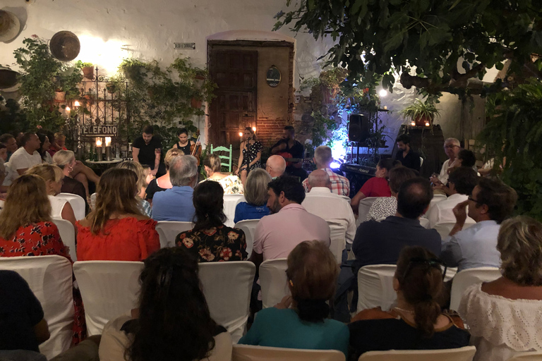 Live Flamenco Show at Tablao La Puerta Ancha with Tapas Flamenco Show with Tapas ROW 1