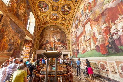 Roma: Vatikanmuseene og omvisning i Det sixtinske kapell med St. Peter's