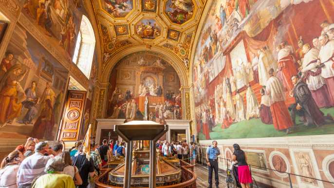Rome: Vatican Museums & Sistine Chapel Tour with St. Peter's