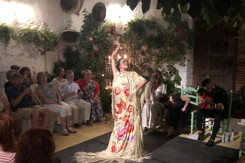 Live Flamenco Show at Tablao La Puerta Ancha with Tapas Flamenco Show with Tapas ROW 1