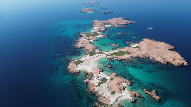 Muscat: Daymaniyat eilanden snorkeltour