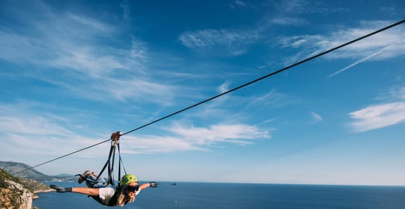 Dubrovnik: 900-Meter-Superman-Ziplining-Abenteuer