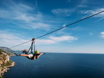 Dubrovnik: Aventura de tirolesa de 900 metros com o Super-Homem