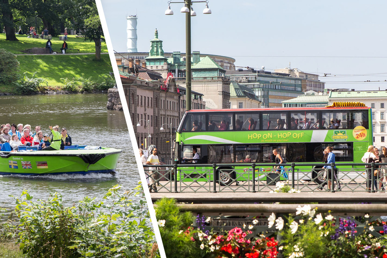 Gothenburg: 24 Hour Hop On–Hop Off Bus and Boat Tour