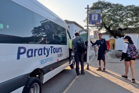 Van Paraty: gedeelde transfer in één richting naar Angra dos ReisVan Angra dos Reis naar Paraty