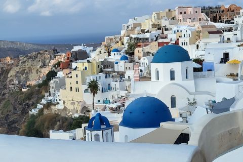 Santorini: tour giornaliero dell'isola privata personalizzabile