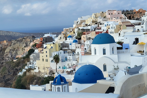 Santorini: dagtour op privé-eiland aanpasbaar