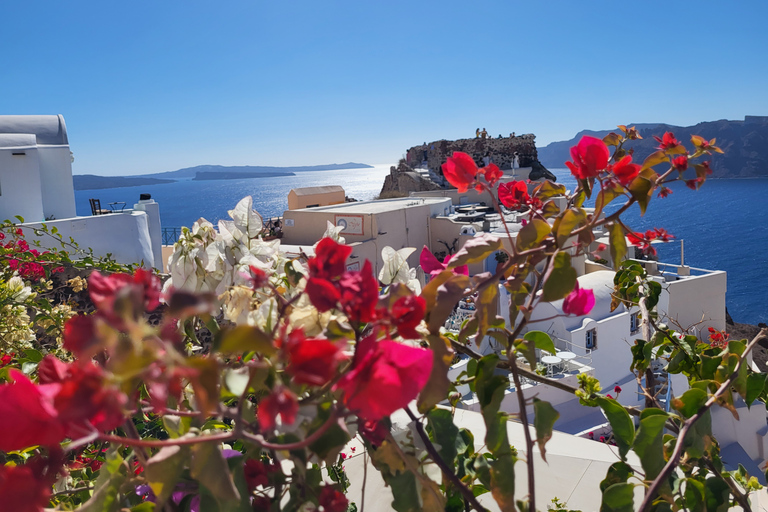 Santorini: dagtour op privé-eiland aanpasbaar