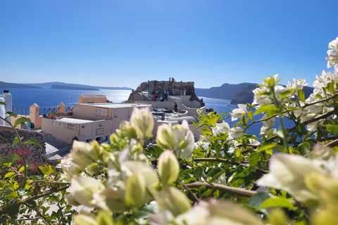 Santorini: dagtour op privé-eiland aanpasbaar