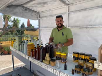 Chania Platanias: Degustazioni di miele e formaggio