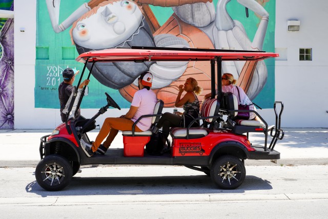Visit Wynwood Art District 1-Hour Wynwood Buggies Street Art Tour in Miami Beach