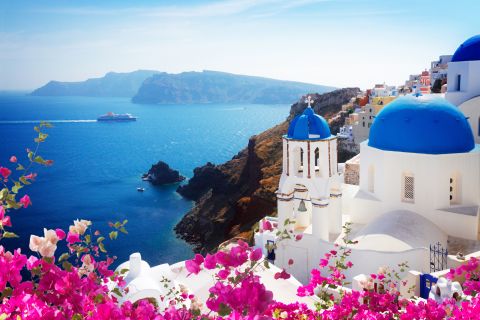 Santorini: Recorrido por lo más destacado de la isla para cruceros